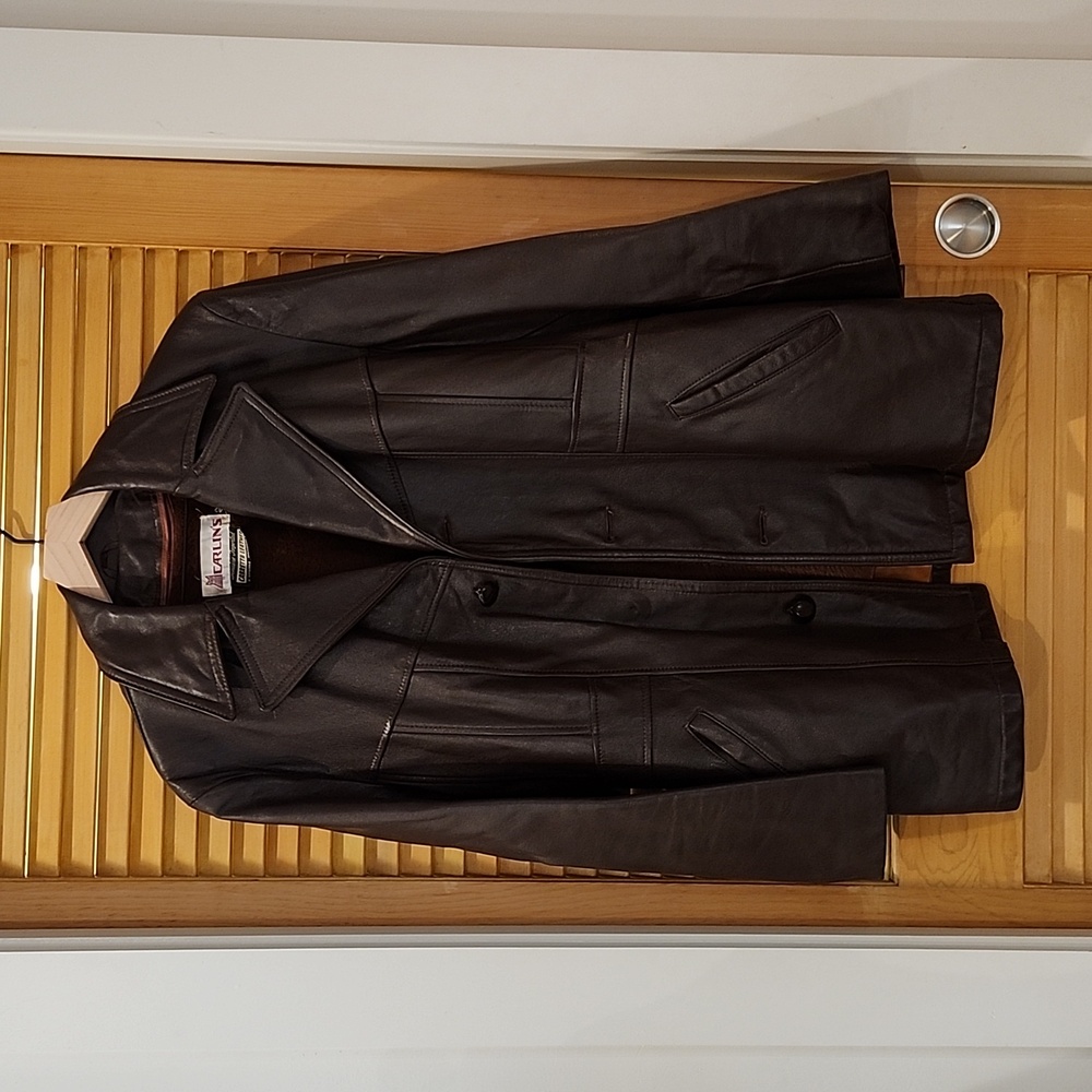 Carlin's vintage cabretta leather jacket